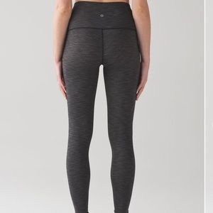 Lululemon Wunder Under Leggings Luxtreme Gray